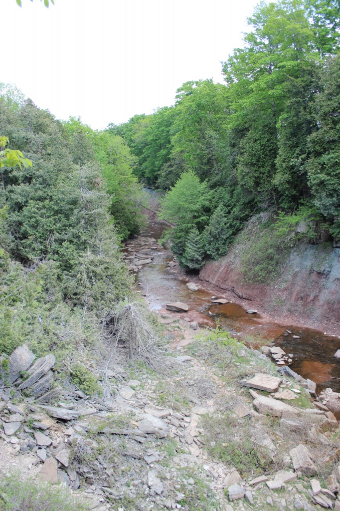 indian creek below indian falls owen sound ontario