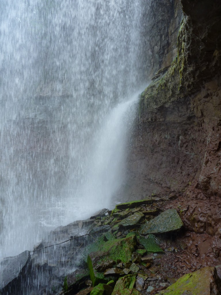 behind indian falls owen sound ontario waterfall