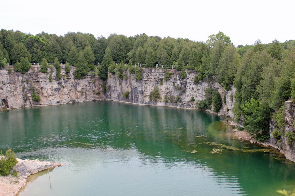 elora quarry conservation area ontario canada