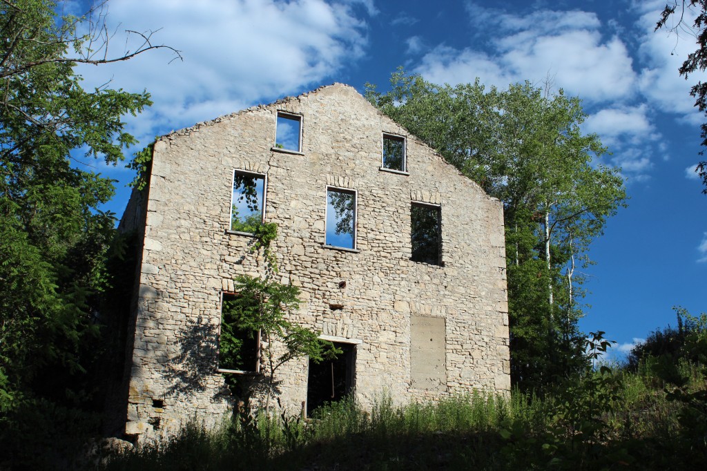 furniture factory ruins elora ontario canada