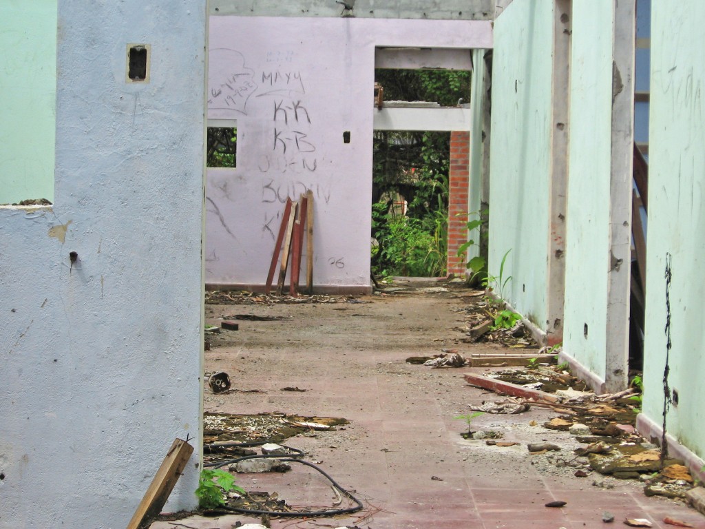 abanadoned ruins manuel noriega beach house panama