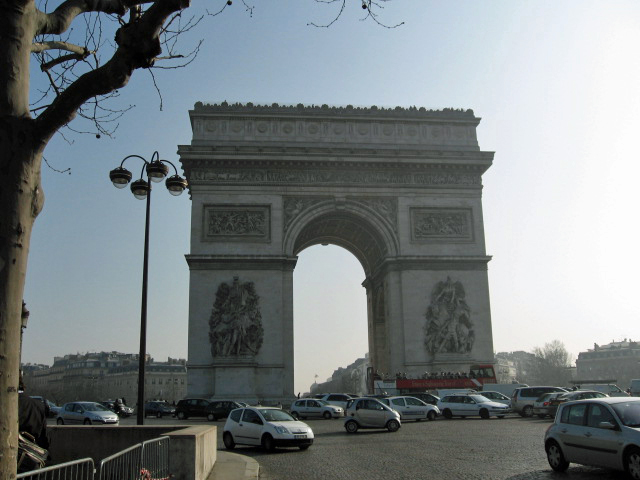 arc de triomphe paris france