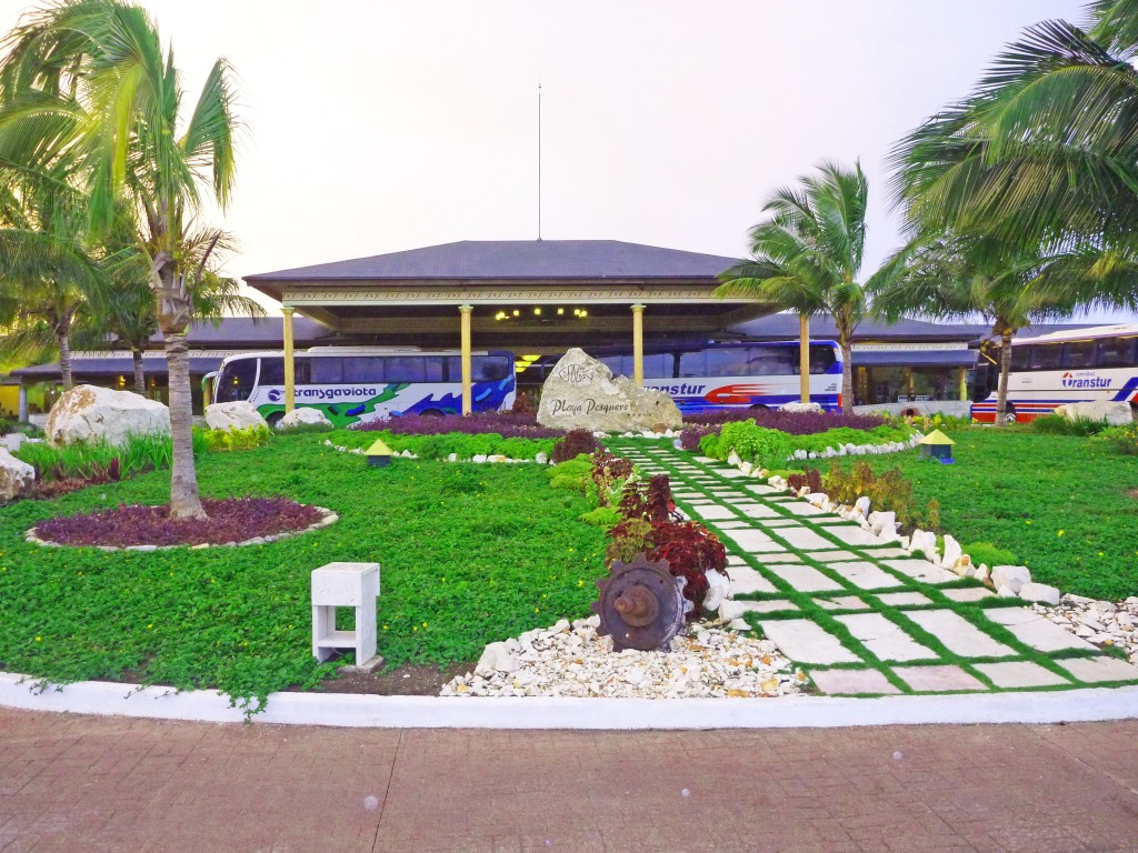front entrance of playa pesquero resort cuba