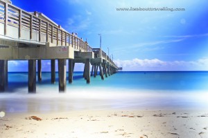 dania beach pier atlantic ocean florida