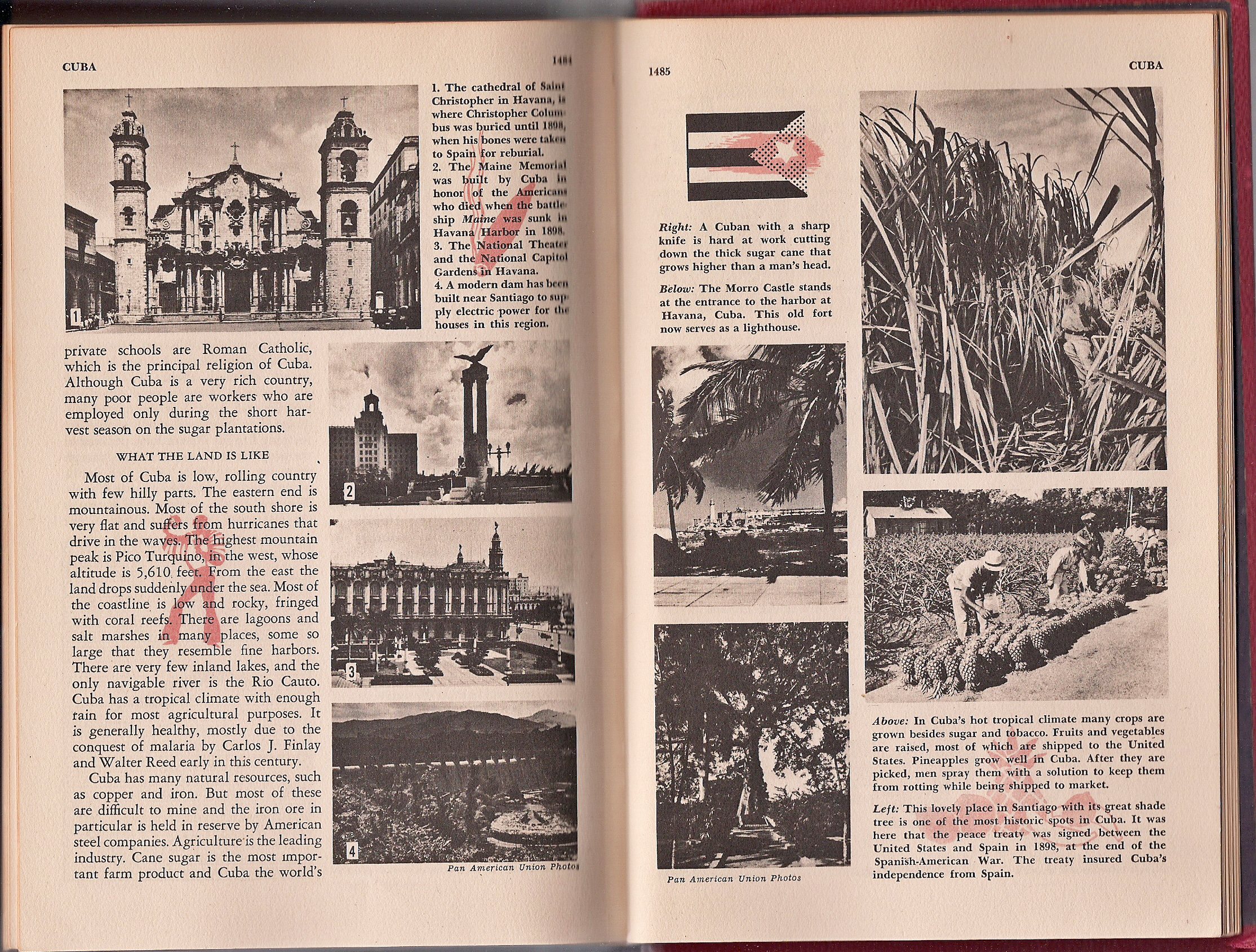 cuba 1957 illustrated home library encyclopedia