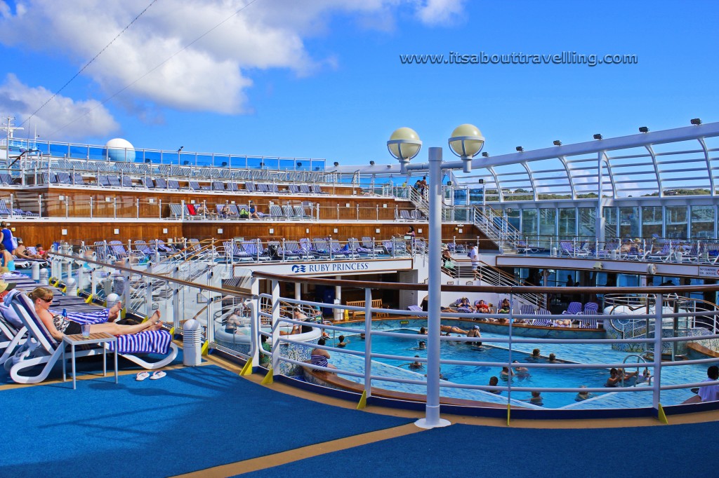 ruby princess sun deck lido deck