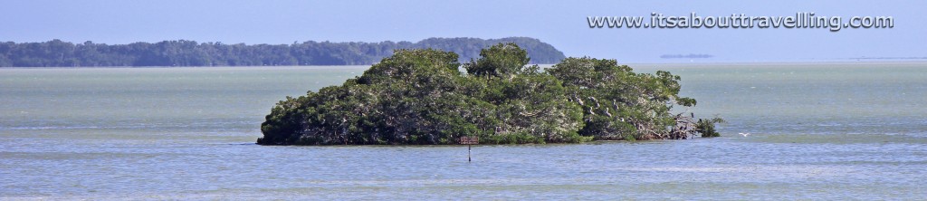 island on florida bay at flamingo