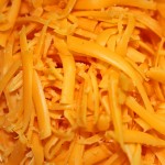 shredded cheddar cheese