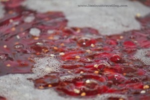 red kidney beans boiling