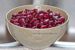 credetian pan boiled red kidney beans