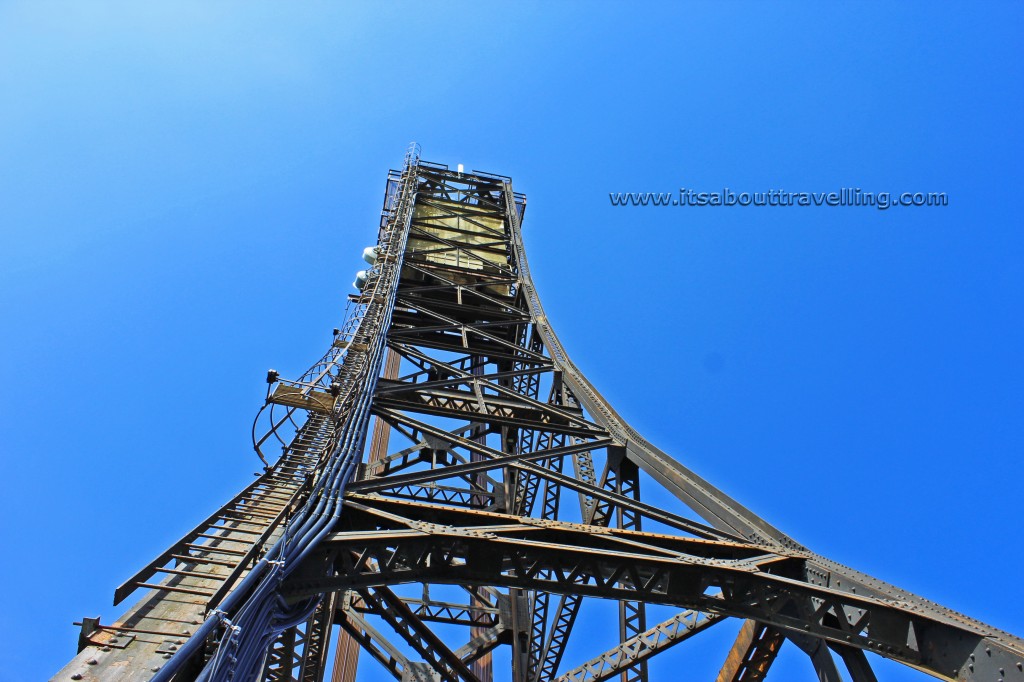 dain city train lift bridge welland canal