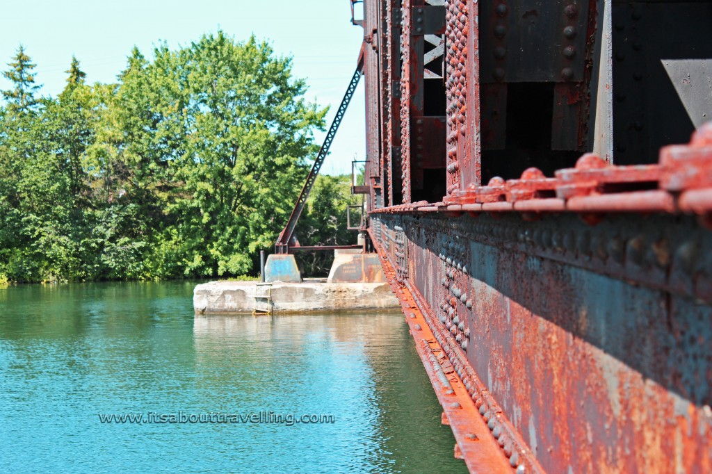 dain city rail lift bridge old welland canal