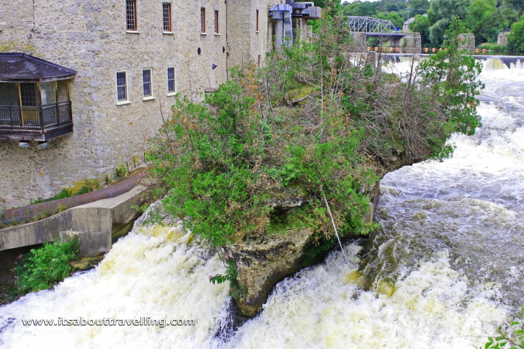 elora ontario grand river tooth of time waterfall