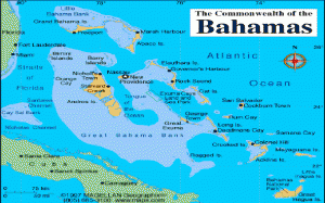 map of bahamas