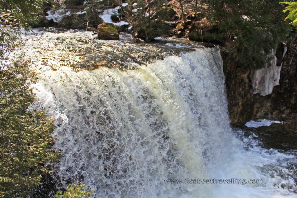 hoggs falls on boyne river