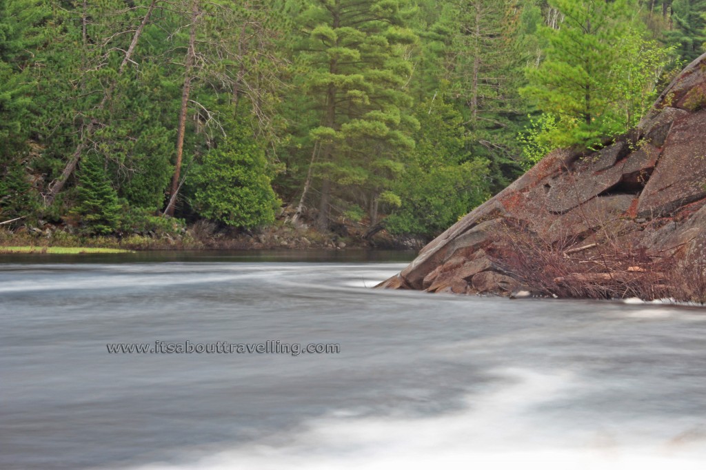 onaping river long exposure water blur