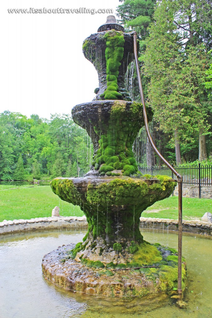 bell fountain at belfountain conservation area