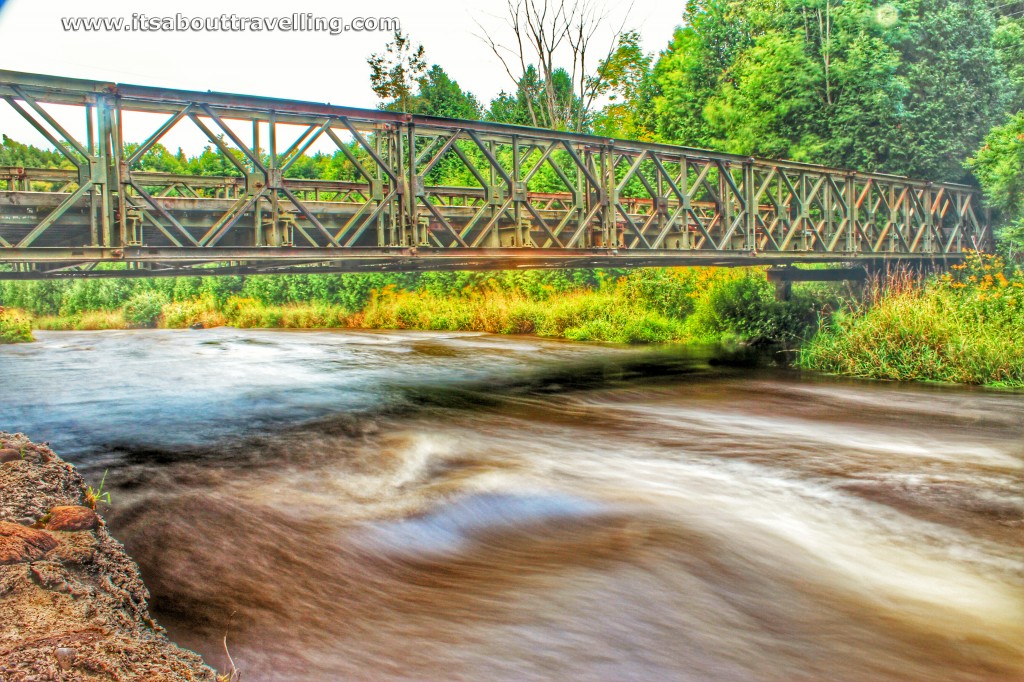 bruce trail credit river long exposure water blur