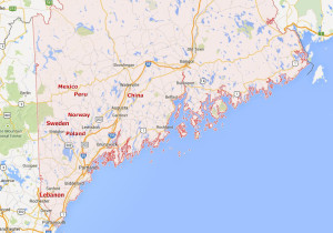 Maine World Map 300x210 