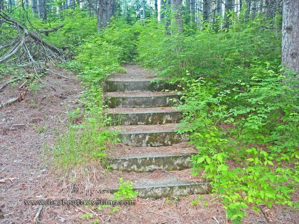 highland inn ruins cache lake algonquin