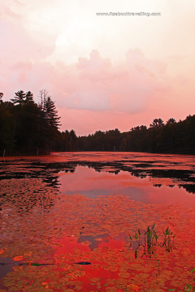 seguin trail sunset