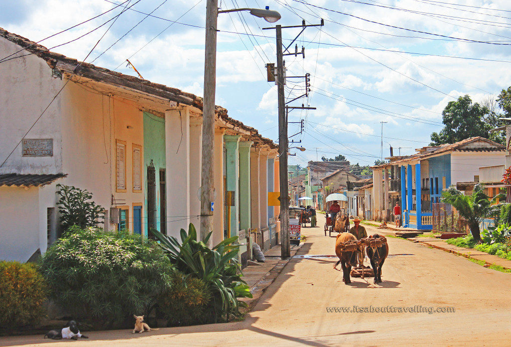 remedios cuba typical street