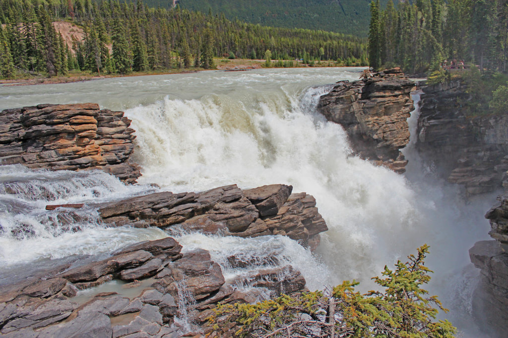 athabasca falls jasper national park