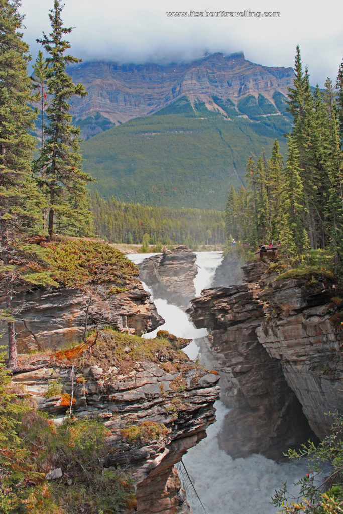 athabasca falls jasper national park