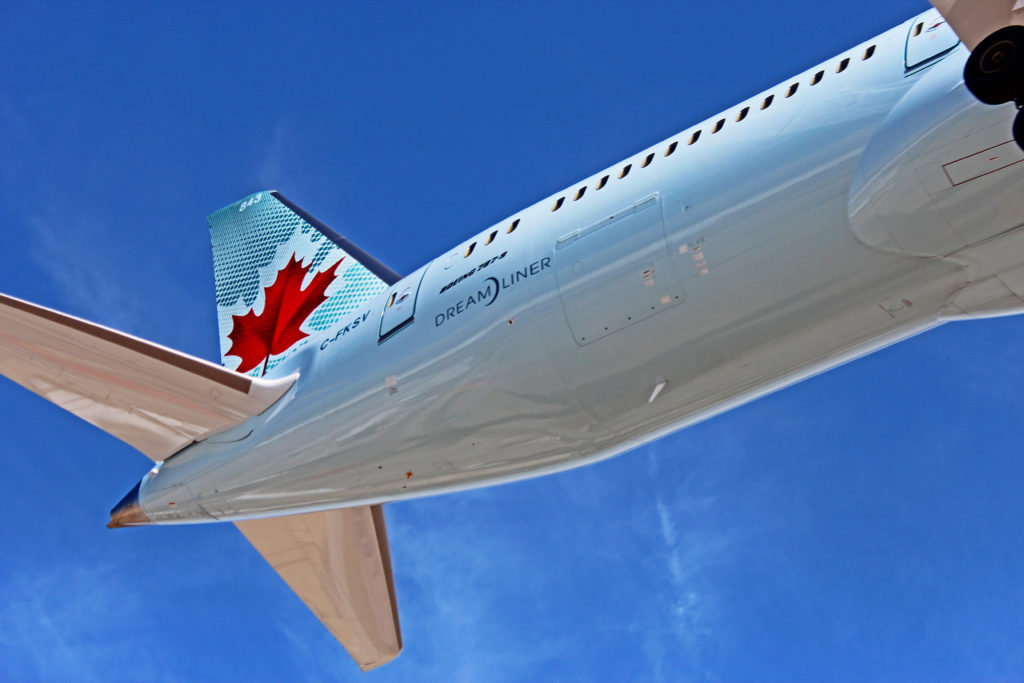 air canada boeing 787 dreamliner