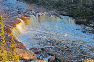 coral falls trout river northwest territories