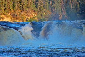 coral falls trout river northwest territories