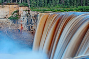 alexandrra falls northwest territories canada hay river