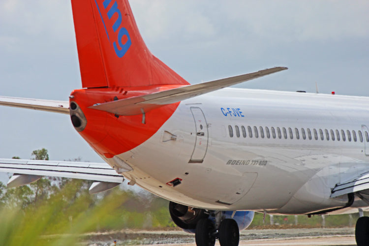 c-fjve sunwing boeing 737-800 snu