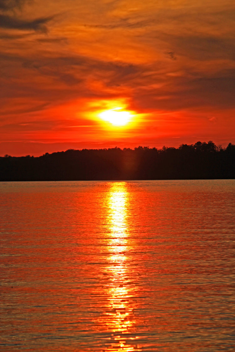 Sturgeon Lake Sunset Photos (And A Time Lapse Video)