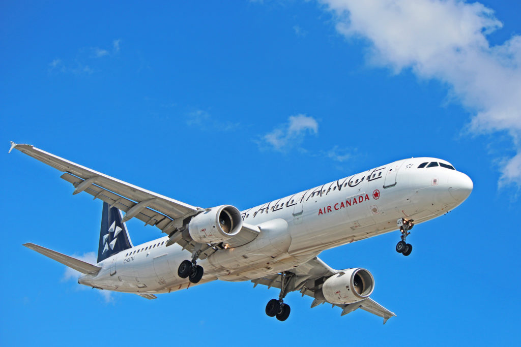 c-gitu air canada airbus a321-200 star alliance livery