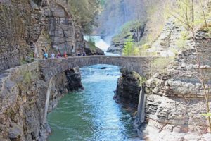 lower genesee falls letchworth state park new york