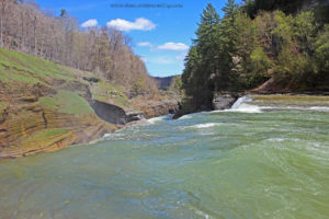 lower genesee falls letchworth state park new york