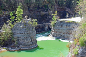 lower genesee falls letchworth state park new york