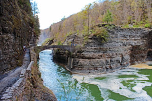 lower genesee falls letchworth state park new york