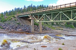 sambaa deh falls northwest territories canada waterfall