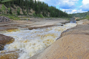 sambaa deh falls northwest territories canada waterfall