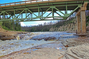 sambaa deh falls northwest territories canada waterfall