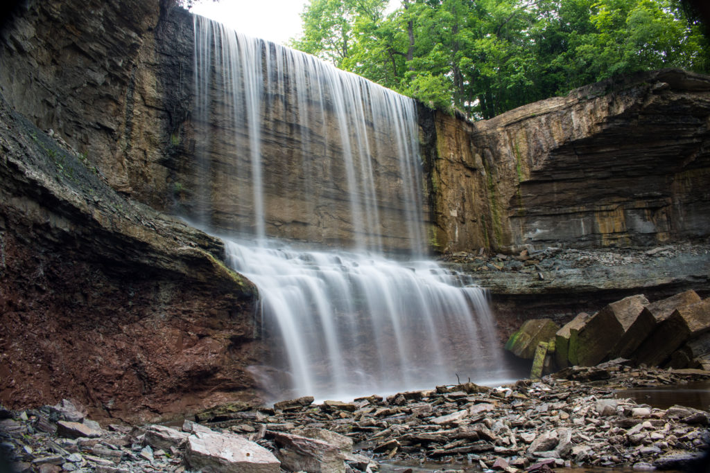 Indian Falls (Owen Sound): Mother Nature Has Done Some Renovations