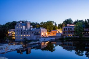 elora mill grand river elora ontario canada