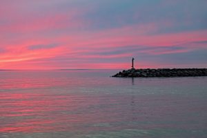 meaford ontario georgian bay sunrise