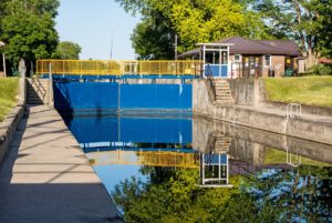 bobcaygeon ontario trent severn waterway lock 32