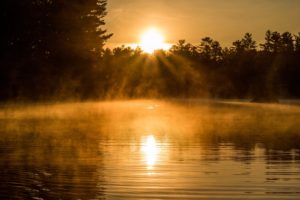 kawartha lakes nogies creek sunrise