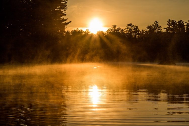 kawartha lakes nogies creek sunrise