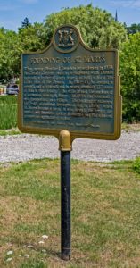 historic plaque st. marys, ontario