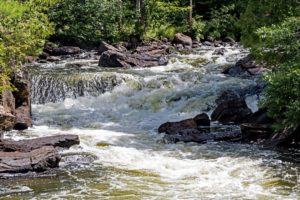 egan chutes provincial park york river bancroft ontario canada